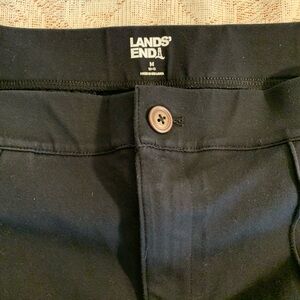 Lands' End Classic Black Trousers